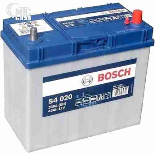 Аккумулятор Bosch S4 Silver Asia [0092S40200] 6СТ-45 Ач R EN330 А 238x129x227mm